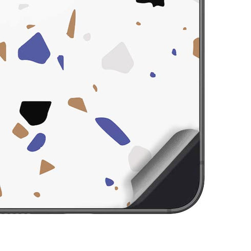 White Terrazzo Galaxy A14 5G Skin