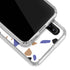 White Terrazzo Galaxy A20 Clear Case