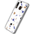 White Terrazzo Galaxy A20 Clear Case