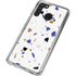 White Terrazzo Galaxy A21 Clear Case