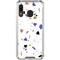 White Terrazzo Galaxy A30 Clear Case