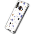 White Terrazzo Galaxy A30 Clear Case