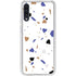 White Terrazzo Galaxy A50 Clear Case