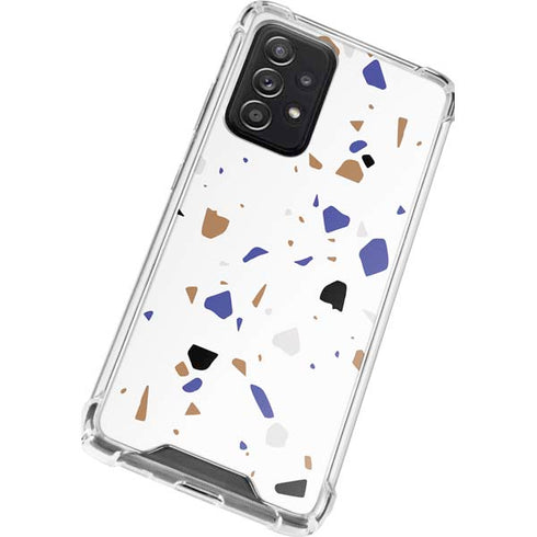 White Terrazzo Galaxy A52 5G Clear Case