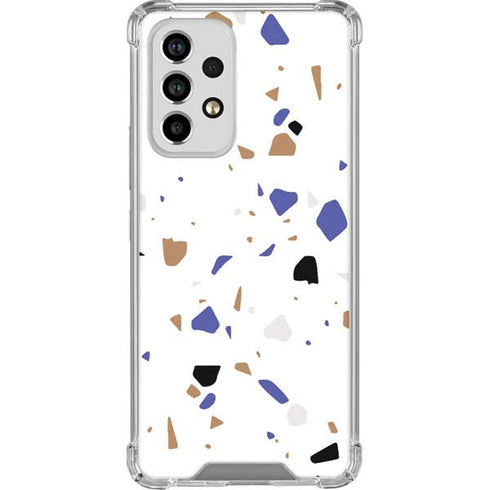 White Terrazzo Galaxy A53 5G Clear Case