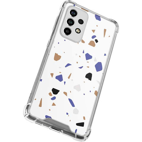 White Terrazzo Galaxy A53 5G Clear Case