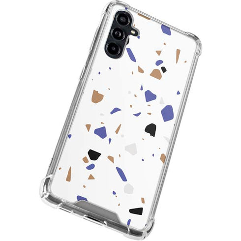 White Terrazzo Galaxy A54 5G Clear Case