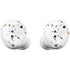White Terrazzo Galaxy Buds Plus Skin