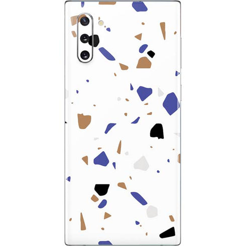 White Terrazzo Galaxy Note 10 Skin
