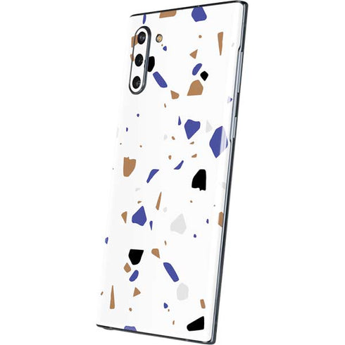 White Terrazzo Galaxy Note 10 Skin