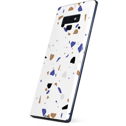 White Terrazzo Galaxy Note 9 Skin