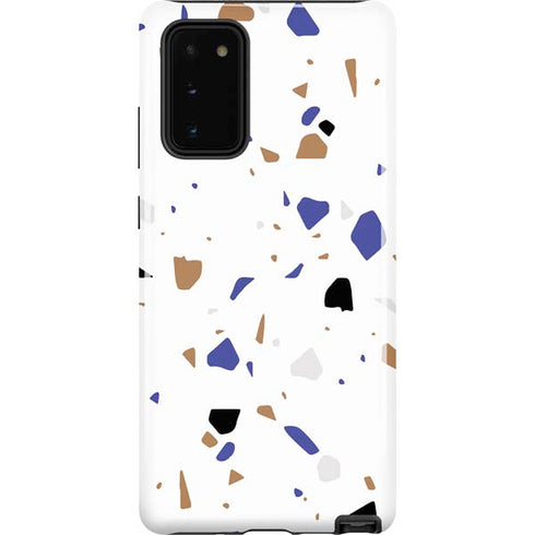 White Terrazzo Galaxy Note20 5G Pro Case