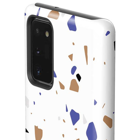 White Terrazzo Galaxy Note20 5G Pro Case