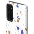 White Terrazzo Galaxy Note20 5G Pro Case