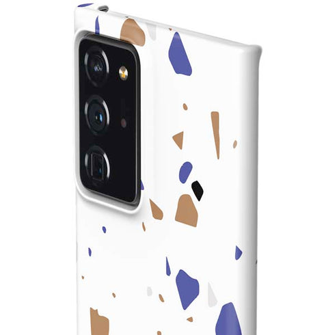 White Terrazzo Galaxy Note20 Ultra 5G Lite Case