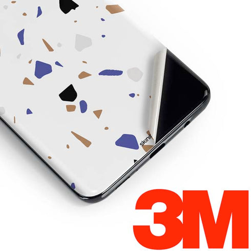 White Terrazzo Galaxy S10 Skin