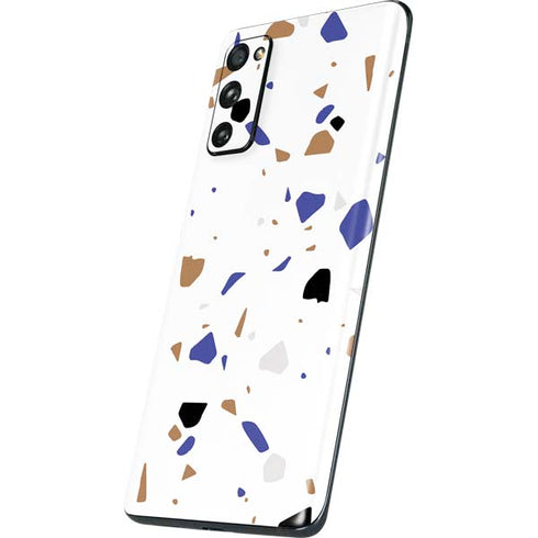 White Terrazzo Galaxy S20 Fan Edition Skin