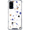 White Terrazzo Galaxy S20 FE Clear Case