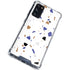 White Terrazzo Galaxy S20 FE Clear Case