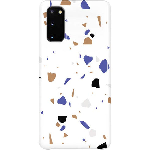 White Terrazzo Galaxy S20 Lite Case