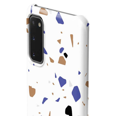 White Terrazzo Galaxy S20 Lite Case