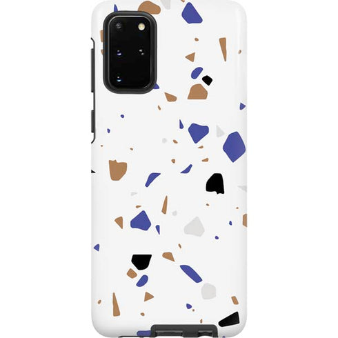 White Terrazzo Galaxy S20 Plus Pro Case