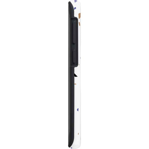 White Terrazzo Galaxy S20 Plus Pro Case