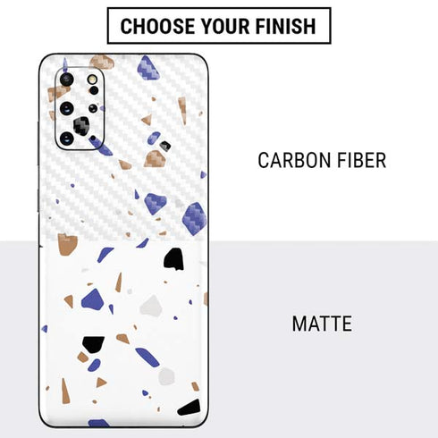 White Terrazzo Galaxy S20 Plus Skin