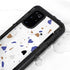 White Terrazzo Galaxy S20 Plus Waterproof Case