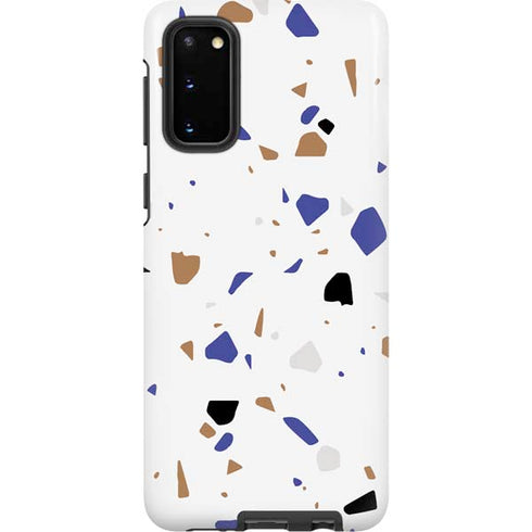 White Terrazzo Galaxy S20 Pro Case