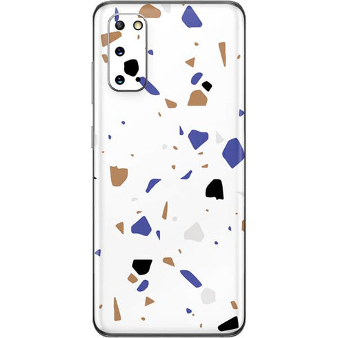 White Terrazzo Galaxy S20 Skin