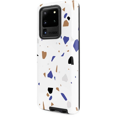White Terrazzo Galaxy S20 Ultra 5G Pro Case