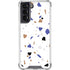 White Terrazzo Galaxy S21 5G Clear Case