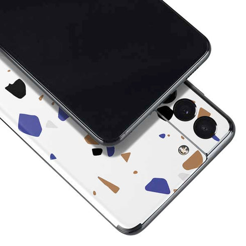 White Terrazzo Galaxy S21 5G Skin