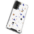 White Terrazzo Galaxy S21 FE Clear Case
