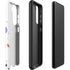 White Terrazzo Galaxy S22 Plus Pro Case