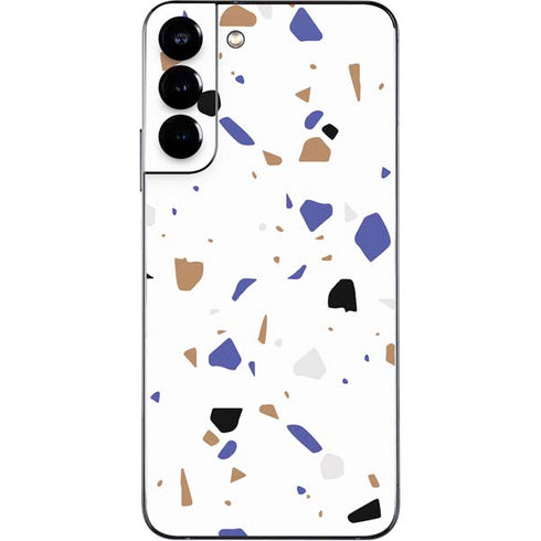 White Terrazzo Galaxy S22 Plus Skin
