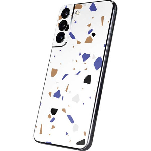 White Terrazzo Galaxy S22 Plus Skin