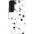 White Terrazzo Galaxy S22 Pro Case