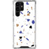 White Terrazzo Galaxy S22 Ultra Clear Case