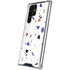 White Terrazzo Galaxy S22 Ultra Clear Case