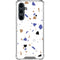 White Terrazzo Galaxy S23 FE Clear Case
