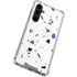 White Terrazzo Galaxy S23 FE Clear Case