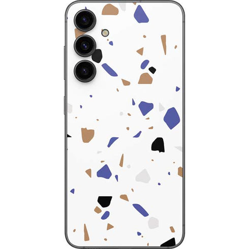 White Terrazzo Galaxy S23 FE Skin