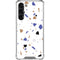 White Terrazzo Galaxy S23 Plus Clear Case