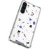 White Terrazzo Galaxy S23 Plus Clear Case