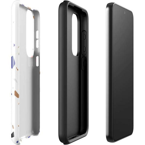 White Terrazzo Galaxy S23 Pro Case