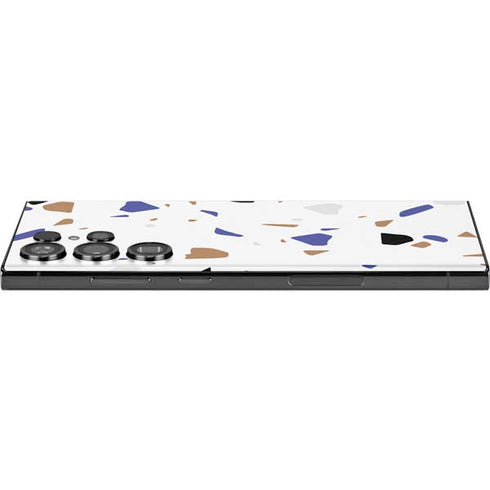 White Terrazzo Galaxy S23 Ultra Skin