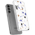 White Terrazzo Galaxy S24 Plus Clear Case