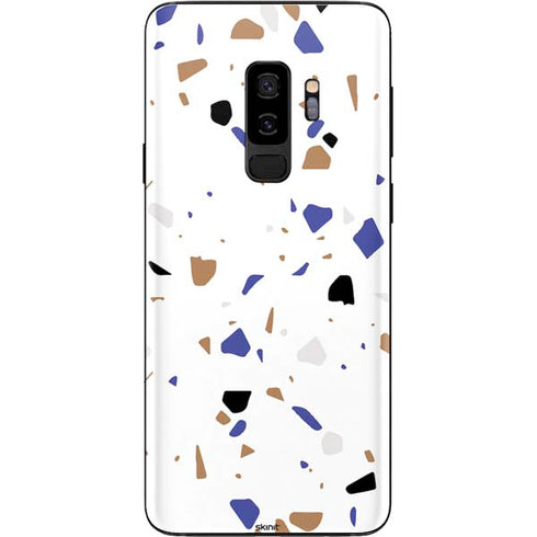 White Terrazzo Galaxy S9 Plus Skin